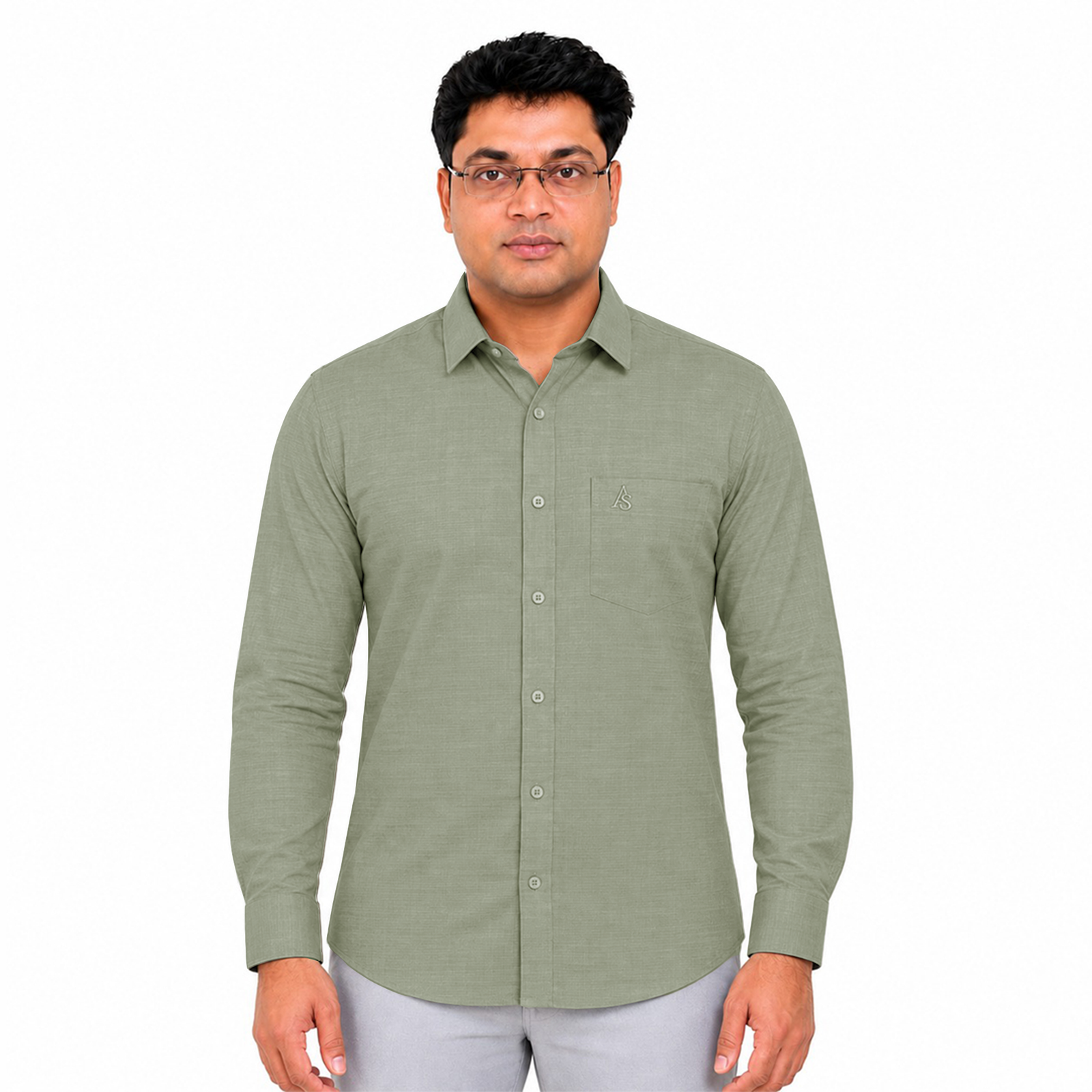cotton-lyocell-blend-military-olive
